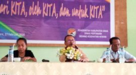 Kepala Dinas Pertanian Kabupaten Sikka Mauritz da Cunha