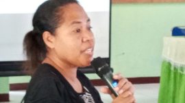 Kepala Bidang Keswan Dokter Margaretha Siko