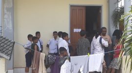 Suasana di Seminari BSB Maumere, Selasa (25/2)