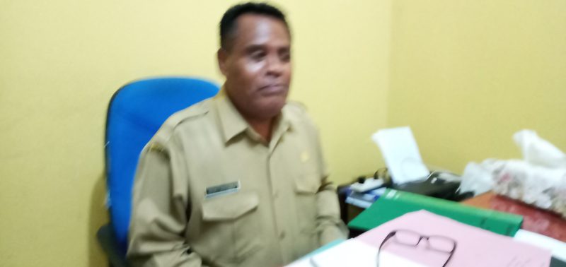 Pelaksana Tugas Kepala Dinas Kesehatan Kabupaten Sikka Petrus Herlemus 