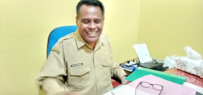 Pelaksana Tugas Kepala Dinas Kesehatan Kabupaten Sikka Petrus Herlemus