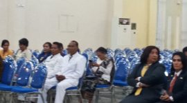 Suasana sebelum pelantikan