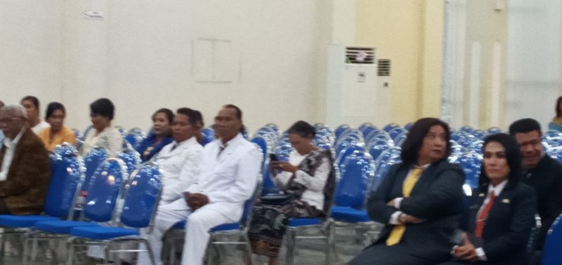 Suasana sebelum pelantikan