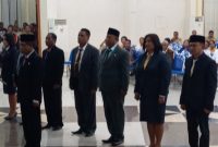 Sembilan kepala dinas yang dilantik, Senin (2/3)