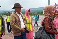 Kapolda NTT Irjen Pol Hamidin tiba di Bandara Frans Seda Maumere, Jumat (13/3) petang