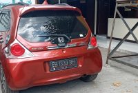 Mobil Honda Brio, pengangkut pupuk matahari, diamankan di Reskrim Polres Sikka