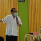 Dokter Asep Purnama sedang sosialisasikan pencegahan dan penanganan Covid 19, Sabtu (28/3)