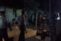 Puluhan pemuda yang sedang pesta miras di Kelurahan Kabor, dibubarkan Tim Gabungan, Minggu (29/3)