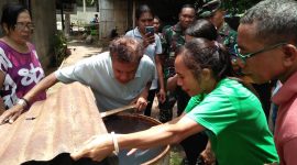 Sosialisasi pemberantasan sarang nyamuk di Kelurahan Nangalimang, Kamis (12/3)