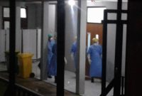 Suasana di Ruang Isolasi RSUD TC Hillers Maumere, tempat 2 ODP asal Lembata diinapkan