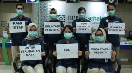 Staf BPJS Kesehatan promosi akses pelayanan melalui Mobile JKN