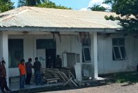 Asrama putra RSUD TC Hillers Maumere yang disulap menjadi ruang isolasi virus corona