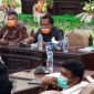Suasana rapat kerja antara Satuan Gugus Tugas Pencegahan Covid 19 bersama DPRD Sikka, Selasa (31/3)