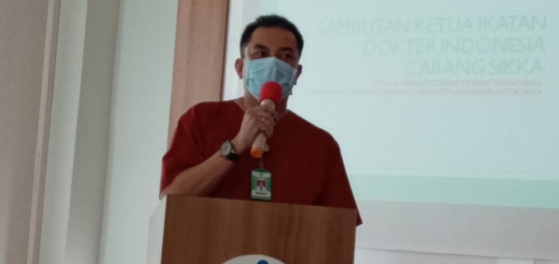 Ketua IDI Sikka Dokter Mario Nara
