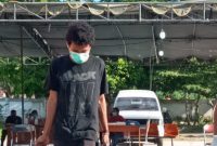 Stephen tiba di Posko Satgas Covid Sikka, Senin (27/4)