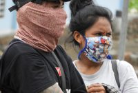 Pasutri asal Desa Nebe yang sudah dinyatakan bebas virus corona