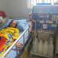 Epimia Sukarmi, penderita gagal ginjal yang sedang menjalani cuci darah di RSUD TC Hillers Maumere (istimewa)