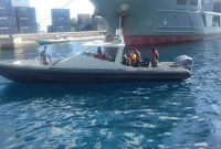 Persiapan penjemputan santri di Parumaan, Sabtu (9/5)