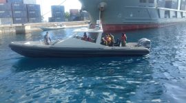 Persiapan penjemputan santri di Parumaan, Sabtu (9/5)