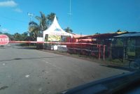 Suasana di Rowa, perbatasan Nagekeo dan Ngada, Sabtu (29/5)