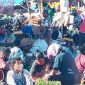 Suasana di Pasar Alok, Selasa (2/6)