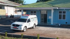 Suasana di depan ruang isolasi, Selasa (21/7) pagi