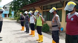 Apel persiapan pemakaman pasien meninggal dengan probable Covid 19, Selasa (21/7)