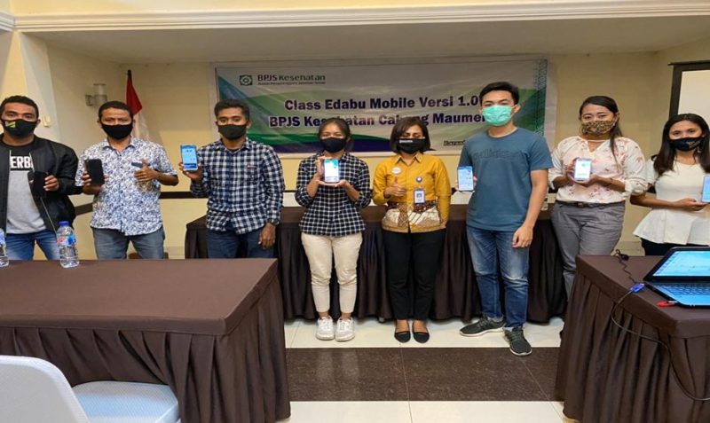 Sosialisasi Aplikasi Edabu Mobile Versi 1.0 kepada Badan Usaha di Flores Timur beberapa waktu lalu
