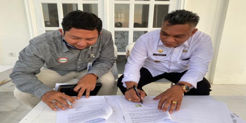 Penandatanganan 
Addendum Perjanjian Kerja Sama antara Pemkab Sikka dan BPJS Kesehatan Cabang Maumere
