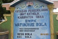 Gedung SMPK Watukrus Bola (foto: istimewa)