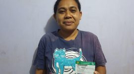 Maria Ewaldina Eba, peserta JKN-KIS segmen PPU