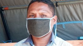 Kepala Desa Hepang Fransiskus Agustinus Sin