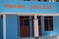 Ruang Isolasi Dinkes Sikka, tempat pasien positip EV diisolir