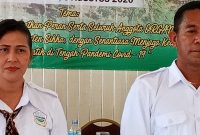 Ketua dan Sekretaris Caretaker Organda Sikka Martinus Wodon dan Emilia Ketut Widiyani