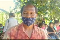 Yohanes Rafael, guru pada SMPK Watukrus Bola yang tidak mau menjalani raoid test, Sabtu (29/8), karena alasan tidak tepat waktu (foto: istimewa)