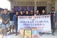 GPPS pose bersama sebelum menyalurkan bansos kepada warga kurang mampu, Senin (17/8) (foto: istimewa)