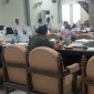 Suasana rapat Badan Anggaran di DPRD Sikka, Rabu (9/9)