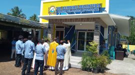 Pemberkatan Kantor TP Kewapante CU Bahtera Sejahtera, Selasa (15/9)