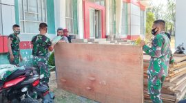 Persiapan pemanfaatan kembali Gedung SCC sebagai lokasi karantina terpusat, Selasa (22/9)