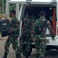 Tentara positip corona saat dievakuasi ke lokasi karantina terpusat beberapa waktu lalu