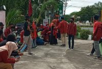 Suasana di lokasi Patung Teka Iku Maumere