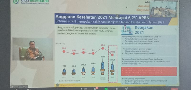 Salah satu poin materi pada Media Workshop, Kamis (22/10)