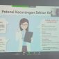 Salah satu poin materi Direktur Penelitian dan Pengembangan KPK Kunto Ariawan pada Media Workshop, Kamis (22/10)