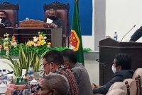 Anggota Fraksi PDIP Alfridus Melanus Aeng