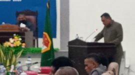 Sekretaris Fraksi Partai Gerindra Sufriyance Merison Botu
