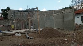 Pembangunan Alfamart di kompleks perumahan pejabat di Jalan Ahmad Yani
