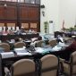 Suasana rapat anggaran terkait Dana Insentif Daerah, Kamis (26/11)