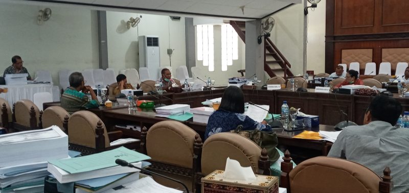 Suasana sidang anggaran DID, Jumat (27/11)