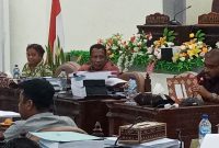 Suasana sidang anggaran antara Banggar DPRD dan TAPD