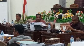 Suasana sidang anggaran antara Banggar DPRD dan TAPD